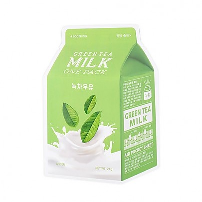 A'PIEU Green Tea Milk Pack