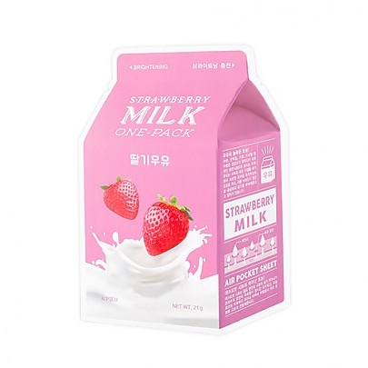 A'PIEU Strawberry Milk Pack