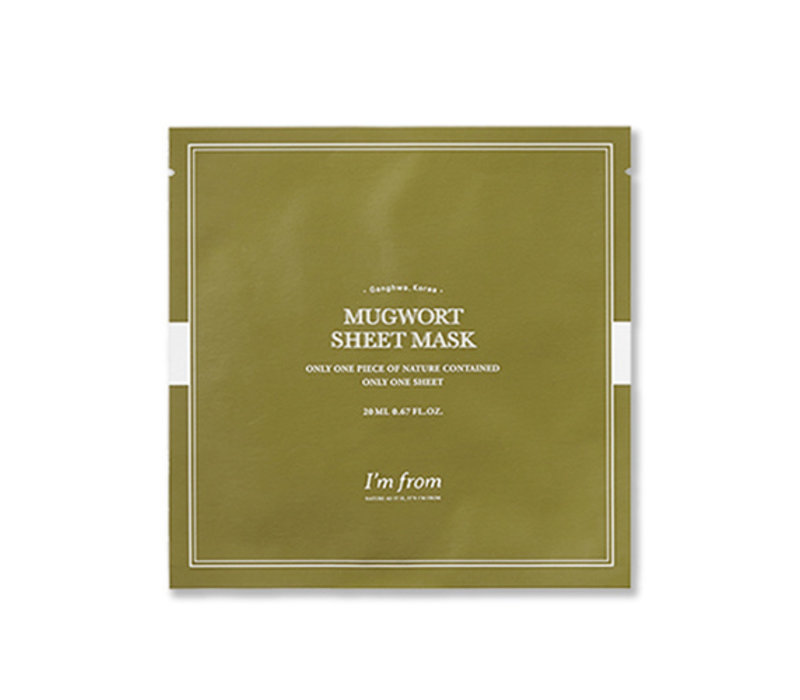 I'm From Mugwort Sheet Mask